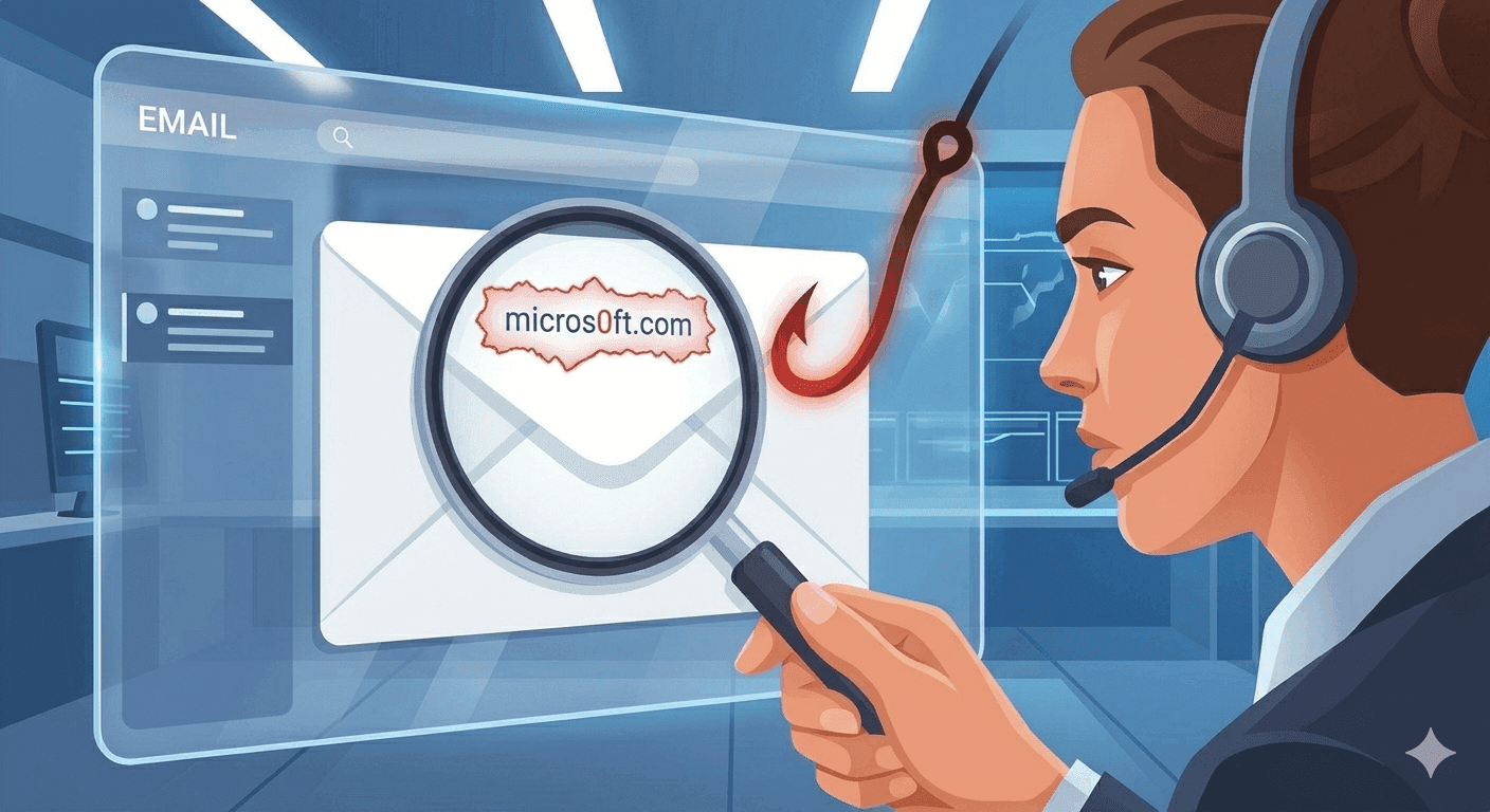 Illustration for “How to Spot Phishing Emails Like a Cybersecurity Pro”