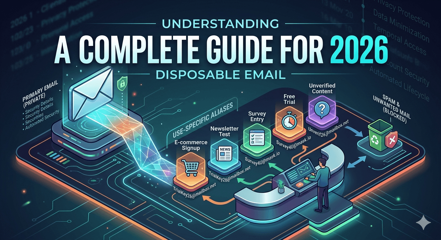 Illustration for “What Is Disposable Email? A Complete Guide for 2026”